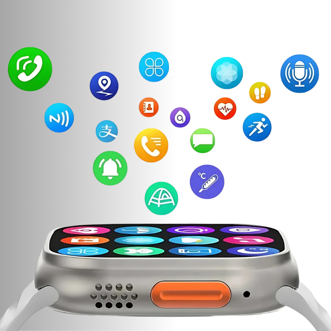 KIT SMARTWACH + AUDIFONO + CARGA INALAMBRICA Y MAS