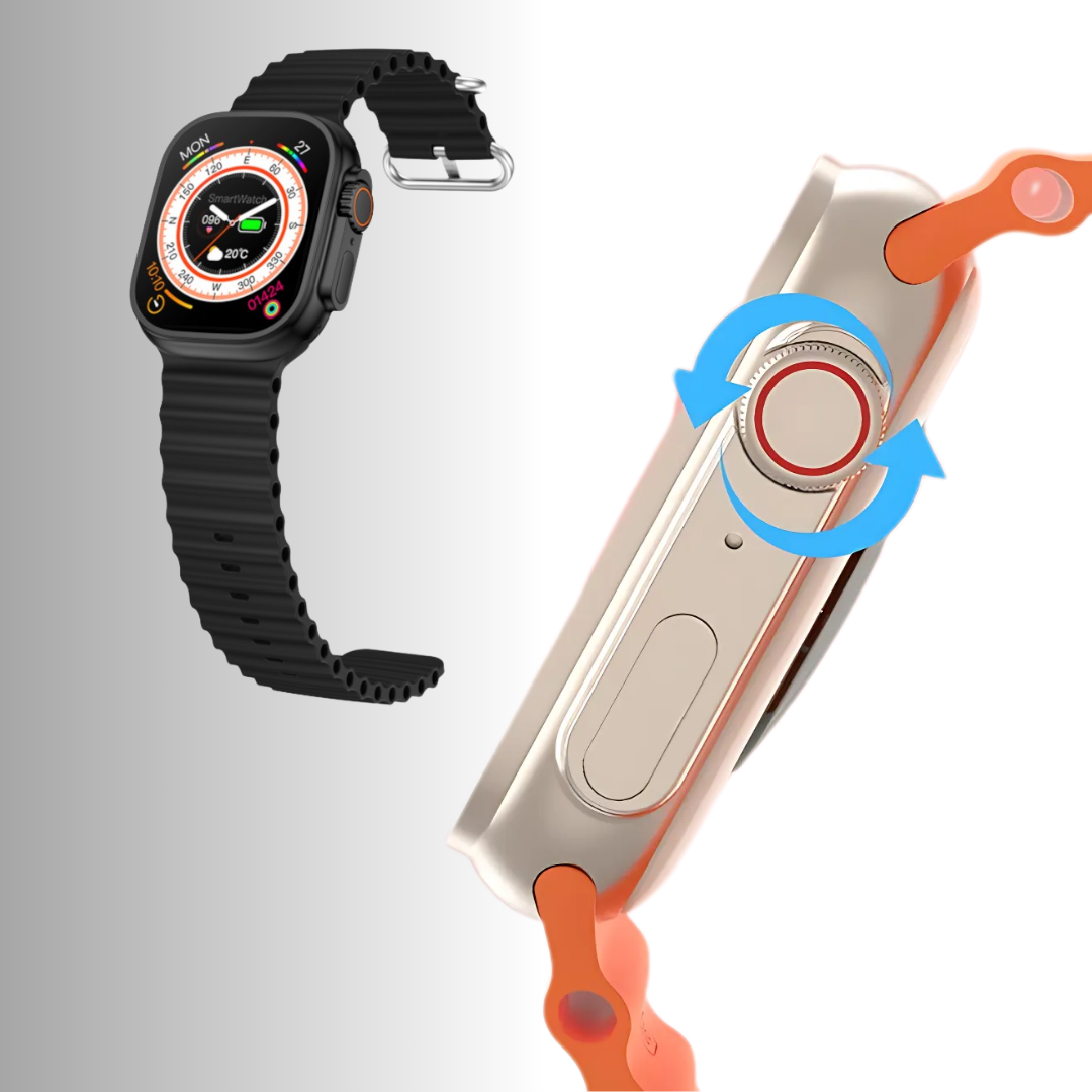 KIT SMARTWACH + AUDIFONO + CARGA INALAMBRICA Y MAS