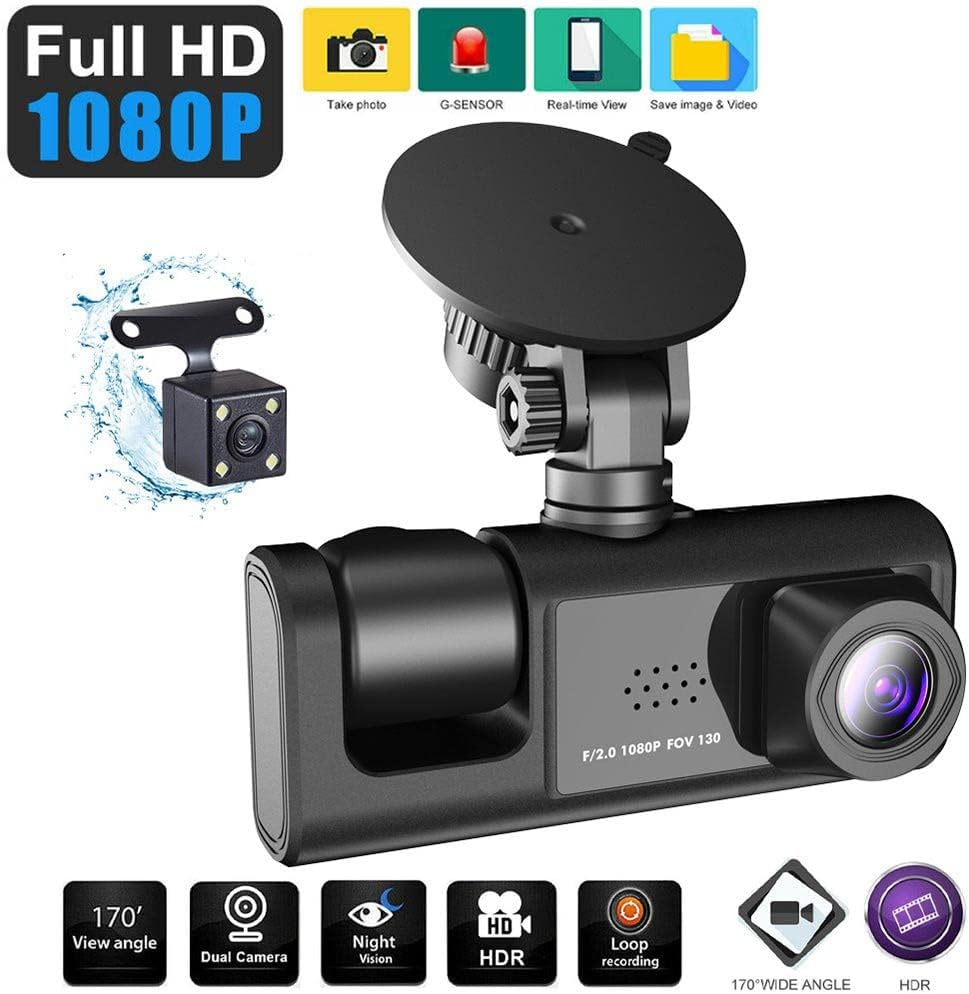 CAMARA GRABADOR TRIPLE - 360CAR SENTINEL