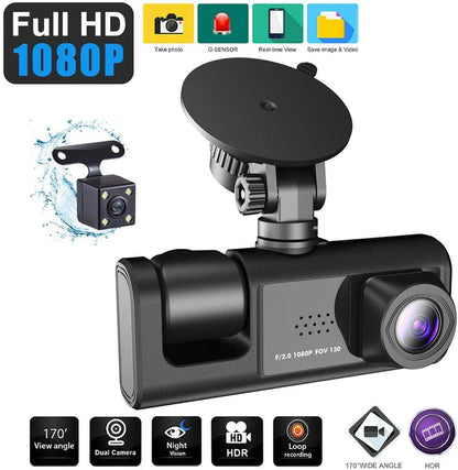 CAMARA GRABADOR TRIPLE - 360CAR SENTINEL