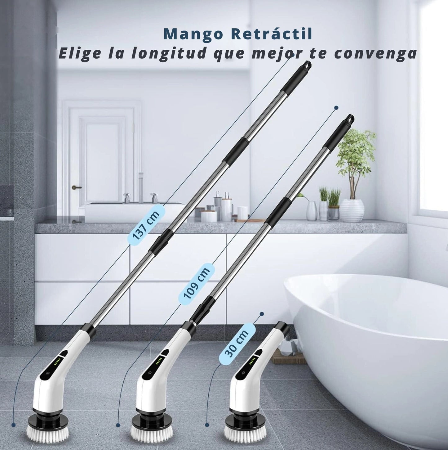 Cepillo Eléctrico de Limpieza 9 en 1 - Cleaning Brush