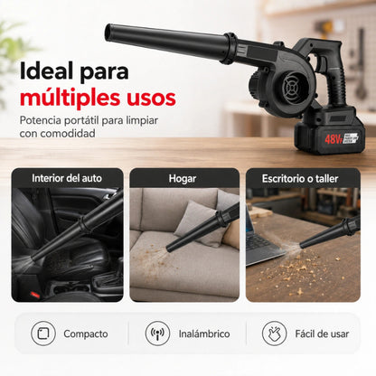 Soplador/Aspirador Inalámbrico - TurboClean