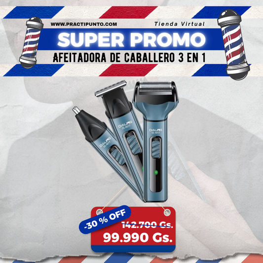 Kit de afeitado 3 en 1 - Daling