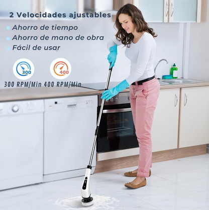 Cepillo Eléctrico Multifuncional 9 en 1