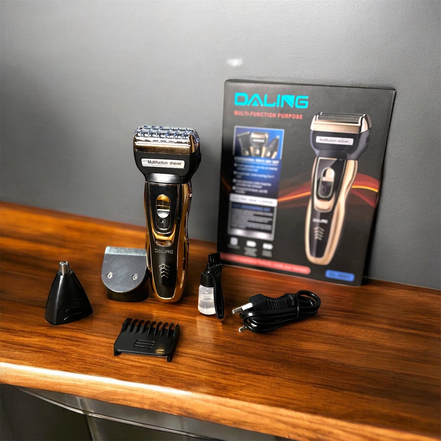 AFEITADORA PROFESIONAL 3 EN 1 - DALING